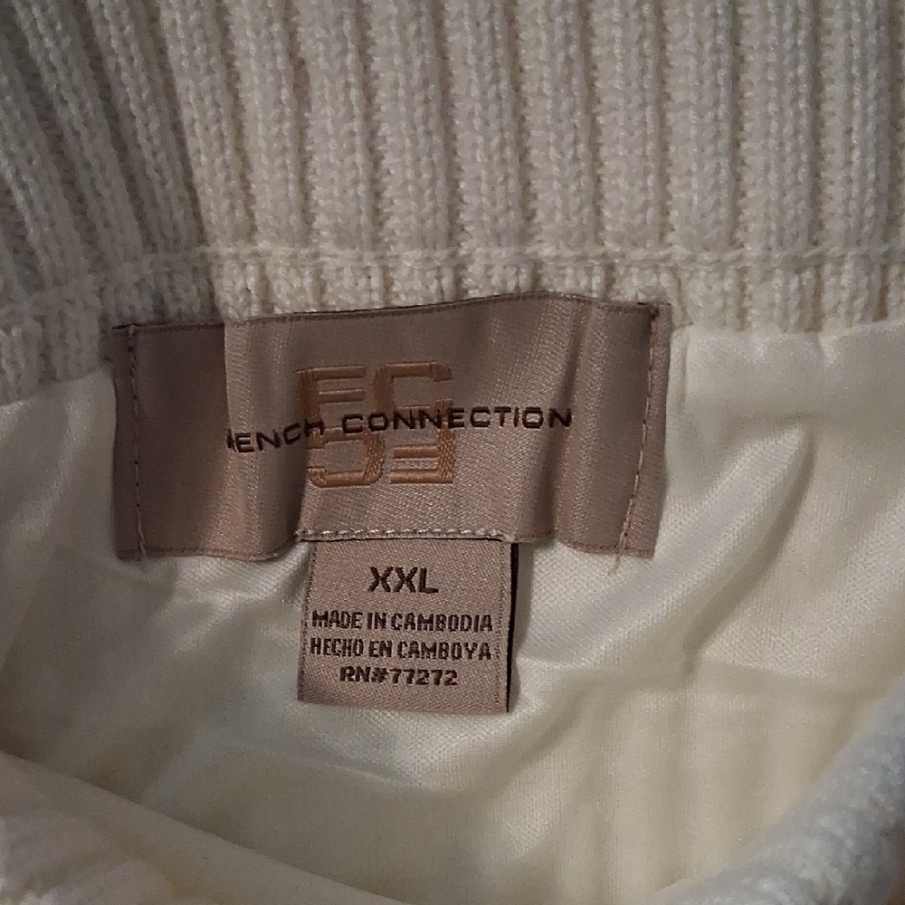 French Connection Ivory Knit Mini Skirt - Picture 3 of 4